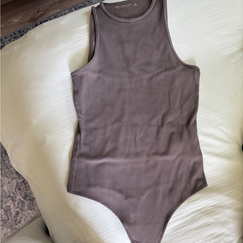 Abercrombie & Fitch Brown Bodysuit Top